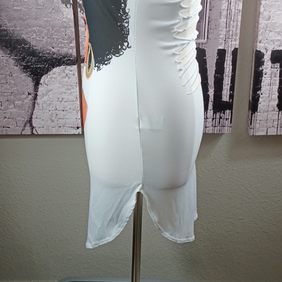 🎉HOST PICK 🎉 Black Goddess Ripped Back Dress - Picture 3 of 5